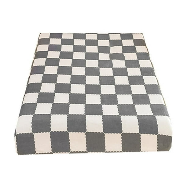 Sábana ajustable, funda protectora para colchón de cama, sábana ajustable de bolsillo, cálida, transpirable, antideslizante, para el cuidado de la cama, sábana ajustable acolchada.