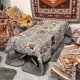 thumbnail image 3 of Marrón claroManta Bohemia Manta Decorativa Sofá Cama Borlas 130x160cm esquí esquí Gafas de esquí, 3 of 5