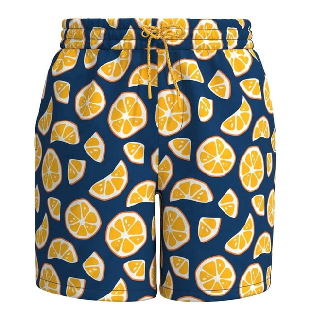 Traje de Baño OP Para Hombre Estampado Citricos Marino Talla EG