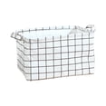thumbnail image 2 of Square Storage Bin with Handles Foldable Clothes Canvas Fabric Storage Basket for Organizing Home Kitchen Boys and Girls Toys Office Closet Shelf Baskets, 2 of 6