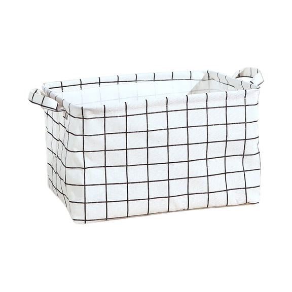 Large Foldable Storage Bin with Handles – Versatile Linen Organizer for Laundry, Toys, Shelves, Closets, and Home Organization