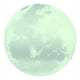 thumbnail image 2 of Adhesivo de Pared Jadeshay Forma de Luna Luminosa 30 cm Colorido, 2 of 8