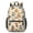 Cat and Yarn, variant on Black Cat and Yarn Ball Blue Pattern 17" School Backpacks for Teens,Waterproof Oxford Fabric,S-Shape Padded Straps for School,Travel,Hiking,Camping