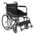 thumbnail image 1 of Silla Ruedas P/Adulto Basic Negra Aluminio Reposapies Handy Handy S100B, 1 of 7