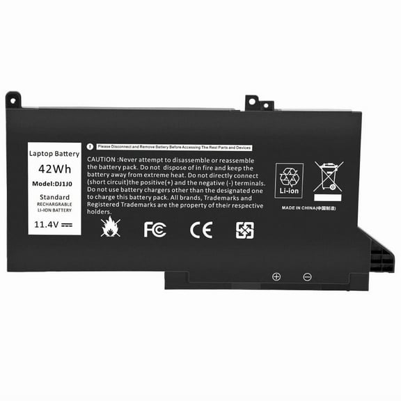 New Laptop Battery for Dell Latitude 12 7000 7280 7480 Series DJ1J0