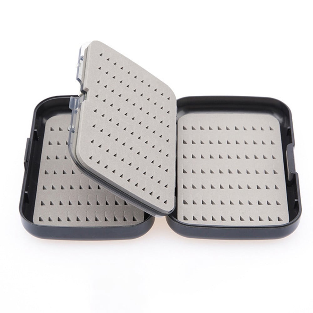 DoubleSided Fly Fishing Flies Box Waterproof Trout Bass Flies Fishing