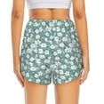 thumbnail image 4 of Goofa Floral Printed Women 2 in 1 Running Shorts,Quick Dry Athletic Workout Shorts,High Waisted Athletic Shorts with Liner Pockets-X-Large, 4 of 9