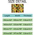 thumbnail image 2 of Coolnut Area Rug Retro Sunflower Pattern Nursery Rug Floor Mat Kids Playing Mat 7' x 5' (80 x 58 in) for Living Room Bedroom, 2 of 6