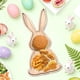 thumbnail image 1 of Decoración de Mesa de Pascua Easter Bunny Tray Fruit Dessert Plates Baby Food Tray Adorable Wooden Decor Decoración del hogar, 1 of 6