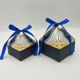thumbnail image 1 of L 8.5x8.5x10cm Caja de regalo Suministros para bodas Caja de dulces para fiestas Cajas de chocolate de papel para baby shower Cajas de embalaje bronceadoras, 1 of 1