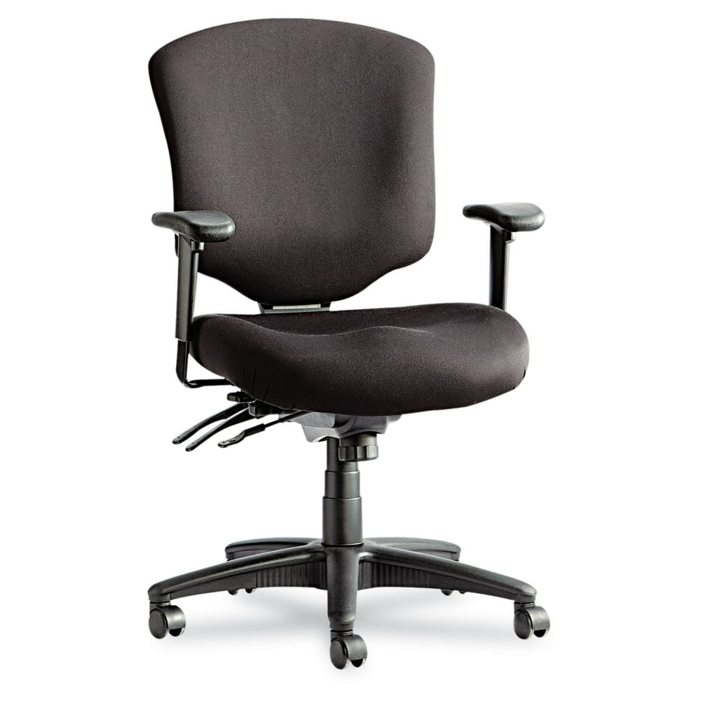 Alera Wrigley Pro Series MidBack Multifunction Chair w/Seat Glide