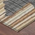 thumbnail image 3 of Addison Rugs Chantille Indoor/Outdoor Transitional Lodge Gray Machine Washable Runner Rug, 2'3" x 7'6", 3 of 7