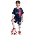 thumbnail image 1 of Fshinging Children Clothes Set Summer Sweat Absorption T Shirt Shorts 2 Pcs Quick Drying Sports Suit Ensemble Vêtements Garçon, 1 of 6