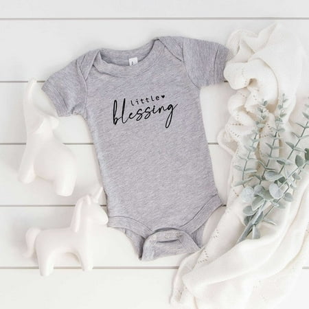 

Little Blessing Heart Baby Onesie