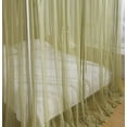 thumbnail image 5 of Canopy for Girls Room Bed Curtains Sheer Curtain for Twin Full Queen Size Bed Drapes,8 Panels Canopies with Light,Room Décor(Twin,Sage Green), 5 of 5