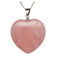 thumbnail image 6 of Sterling Silver Plated Stone Heart Pendant Necklace, 6 of 10