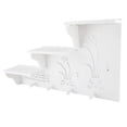 thumbnail image 2 of Hollow out Multilayer Wall Mounted Storage Rack Shelf Household Organizer (Left Hang), 2 of 10