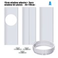 thumbnail image 2 of AMERTEER Window Slide Kit Plates for Portable Air Conditioner AC Vent Exhaust Hose Kit Window Cover Board with Round Coupler New B, 2 of 2