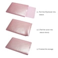 thumbnail image 3 of MacBook 13 inch with Retina Display Protective Soft Sleek Sleeve Cover Carrying Bag with Exterior Mouse Pad (Rose Gold), 3 of 6