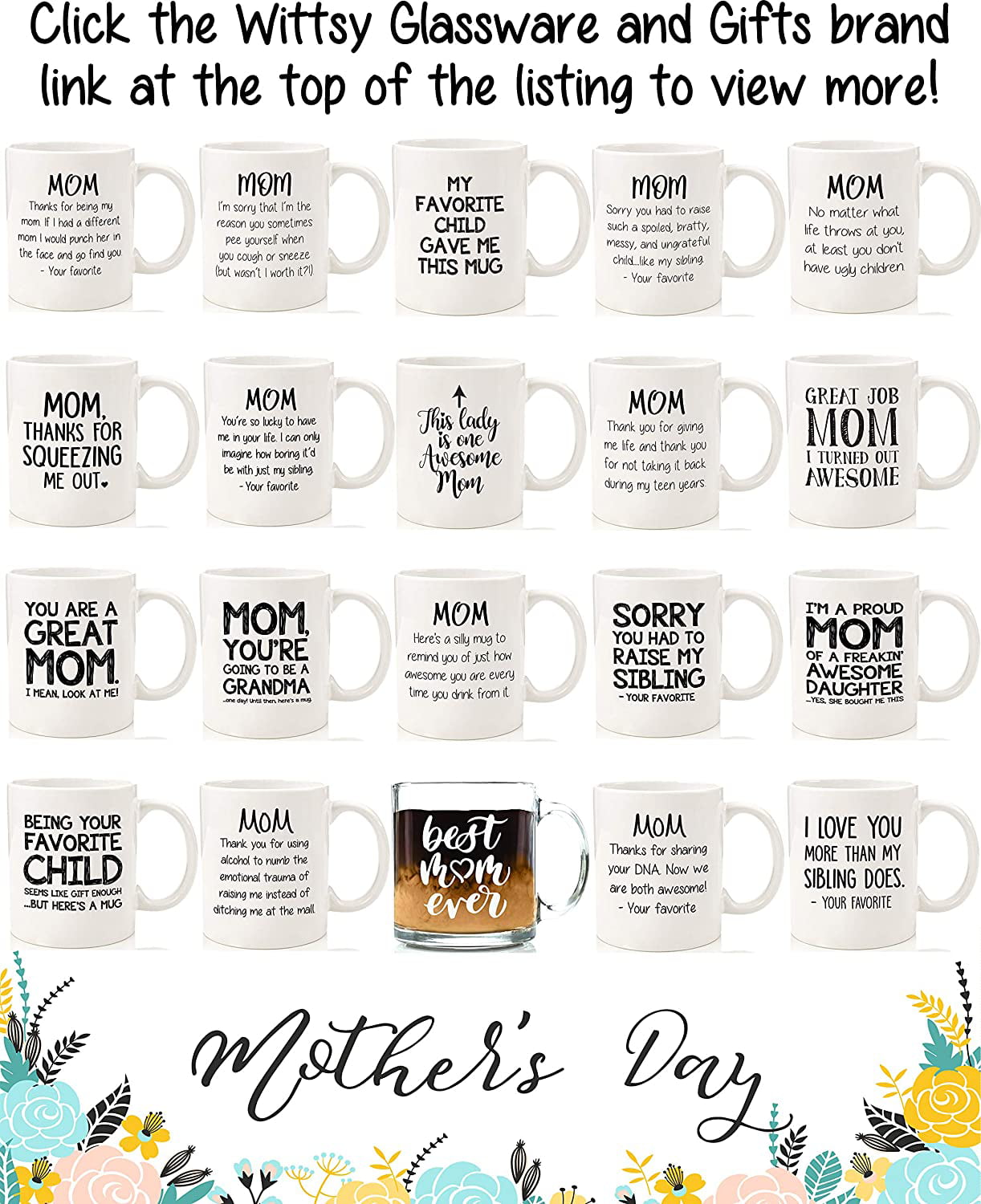 Happy Girl Mom Mug – Inova Gift Shops