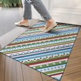 thumbnail image 4 of Colorful Geometric Stripe Pattern Door Rugs,Washable Non Slip Door Mats Indoor,Decorative Door Mats,Entry Mat Indoor for Entrance,Bedroom,Kitchen,Bathroom,17"x30", 4 of 6