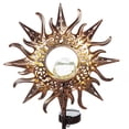 thumbnail image 4 of Evergreen Garden Outdoor Decor Solar Garden Stake w Crackle Glass Globe, Sun, 4 of 9