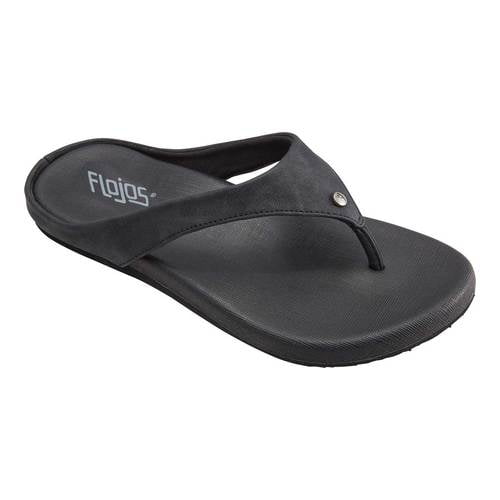 Flojos Women's Jersey Memory Foam Flip Flop Thong Sandal