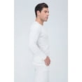 thumbnail image 5 of Men's Cottonique M17772 Latex Free Organic Cotton Ribbed T-Shirt (Natural 2XL), 5 of 5