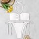 thumbnail image 1 of Trajes de baño para mujer, bikinis de cintura alta con cordón ajustable, traje de baño fruncido, conjunto dividido, trajes de baño para mujer, trajes de baño para mujer, traje de baño para mujer, traj, 1 of 8