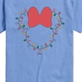 thumbnail image 3 of Disney - Christmas Lights Minnie Head - Men's Short Sleeve Graphic T-Shirt, 3 of 5
