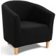 thumbnail image 1 of Funda para sillón Chesterfield, Jacquard Stretch Stretch Tub Cha, 1 of 5