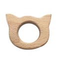 thumbnail image 2 of Fiudx Mordedor para Bebé, Juguete Molar de Madera de Haya, Material Seguro y Duradero, Diseño de Dibujos Animados Suaves, Perfecto para Aliviar La Dentición, Apto para Niños a Partir de 6 Meses, Tama, 2 of 3