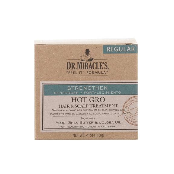 Dr. Miracle's Strengthen Hot Gro Hair Scalp Treatment 4oz Super C30