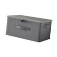 thumbnail image 4 of Caja de almacenamiento con cerradura, cómoda cesta organizadora de almacenamiento de suministros, contenedor de artículos diversos para sala de juegos 49cmx37cmx30cm, 4 of 9