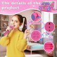 thumbnail image 5 of JUGAAD LIFE Microphone Toys for Kids Girls, Portable Karaoke Machine Microphone for Singing, Birthday Gifts for 3 4 5 6 7 Year Old Boys Girls Toddler, 5 of 6