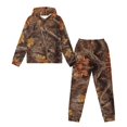 thumbnail image 4 of Uorisanigo Oversized Camo Forest Pullover Hoodies Sweatshirt and Sweatpants Suit for Boys Girls, Winter Kids Clothes Graphic Printed Sweatsuit Lounge Matching Set, 4 of 7