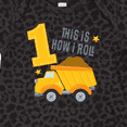 thumbnail image 4 of Inktastic Dump Truck 1st Birthday Boys or Girls Baby Bodysuit, 4 of 5