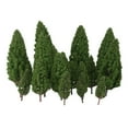 thumbnail image 1 of 20 Unids Modelo Tren Pagoda Trees 4.8-16cm Para Manualidades DIY, Wargames, Wargaming Scenery O Edificio Diorama Scenics J, 1 of 8