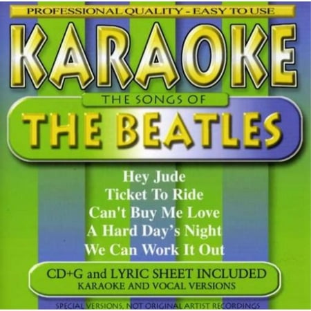 karaoke: songs by the beatles