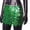Green, variant on Women's Tennis Skirts Summer Women Fashion Punk Beaded Street Style Holiday Party Skirt Green One Size