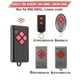 thumbnail image 4 of Garage Door Remote Control for S10-868A4L00,868.3MHz AM Handheld Transmitter for S10-868A1L00,Pack o, 4 of 5