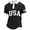 Polos 67#Black, variant on WAYUTE Men Polo Shirts Large Sized Independence Day Letter US Flag Print Button Closure Short Sleeve Loose Athletic Shirt Casual Summer