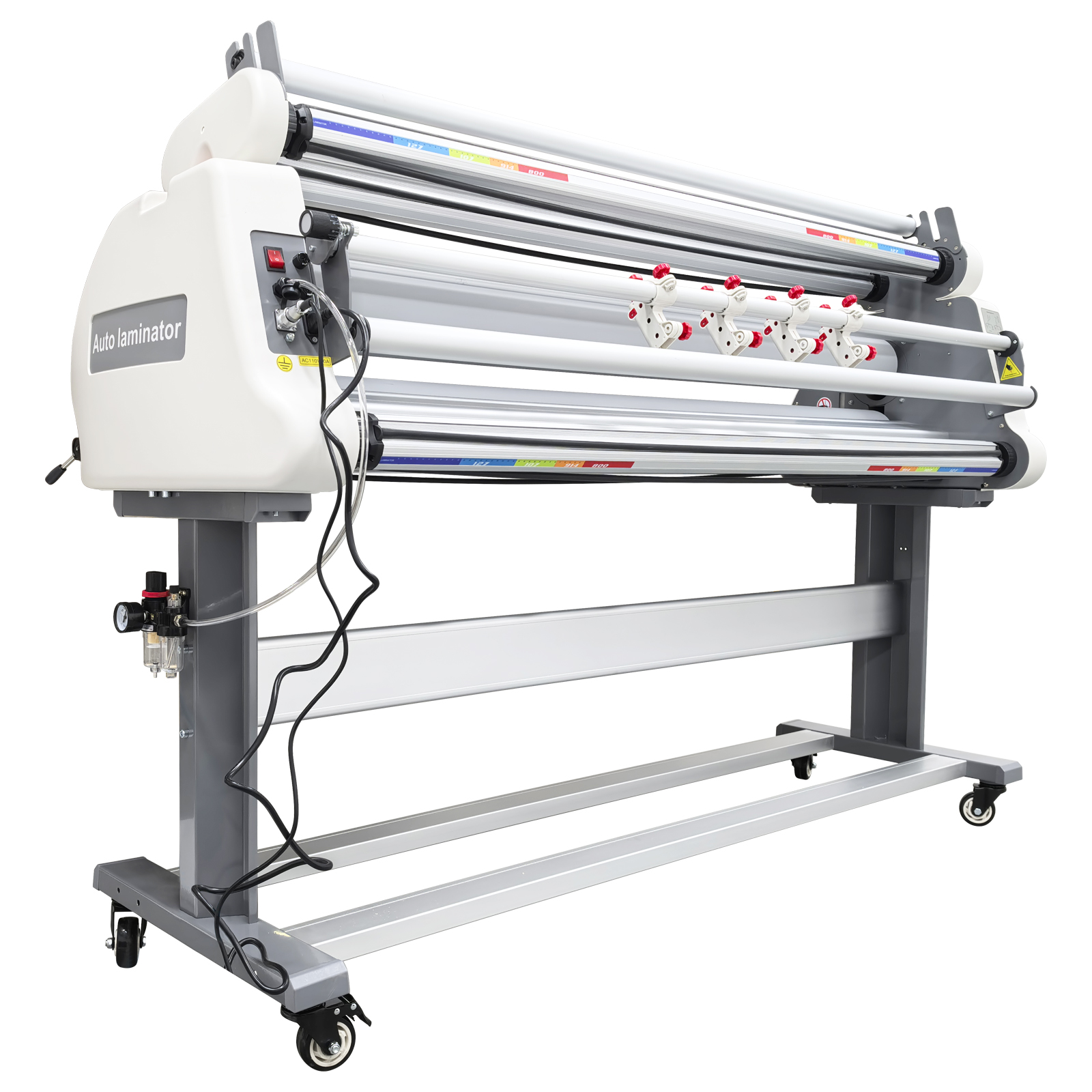 63In Full-Auto Pneumatic Low Temperature Laminating Machine Cold Laminator Advertising Wide Format Roll Laminator