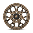 thumbnail image 3 of Fuel 1PC Aluminum Rim D671 TECH 17X9in Matte Bronze Finish, D67117907550, 3 of 3