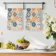 thumbnail image 3 of Boho Morocco Kitchen Towels Set of 1, Retro Farmhouse Ethnic Neutral Aesthetic Absorbent Dish Towels for Kitchen, Microfiber Hand Towel, Quick Drying Tea Towel for Cleaning Decorative Dishcloths, 3 of 7