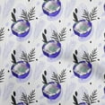 thumbnail image 1 of oneOone Cotton Cambric Purple Fabric Tropical Quilting Supplies Print Sewing Fabric By The Yard 42 Inch Wide-2T, 1 of 6