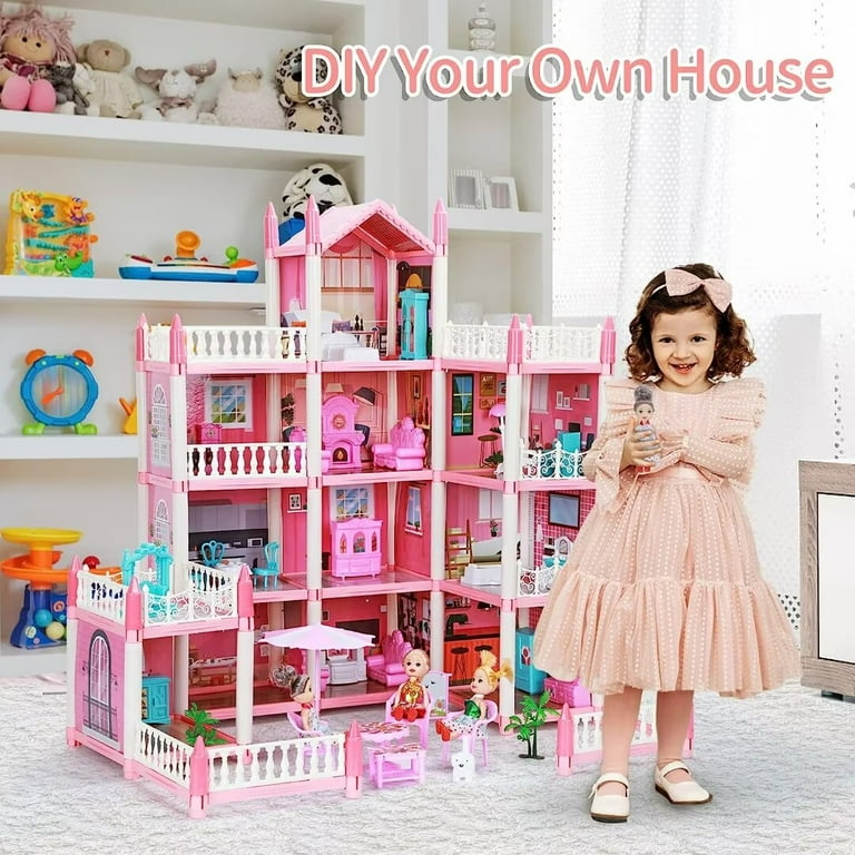4 storey wooden dolls house sale