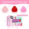 thumbnail image 2 of Juguete squishy ISEN Taba de fresa para aliviar el estrés, para niños de 4 a 12 años, 2 of 7