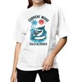 thumbnail image 2 of Shark Current Mood Tropical Chill Women's T-shirt, 2 of 3