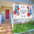 thumbnail image 5 of Jierger Clearance Patriotic Party Decoration Background Cloth Sign Independence Day Independence Day Party Gift Supplies for 4th of July Veterans Day Memorial Day, 47.28x31.52inch, 5 of 6